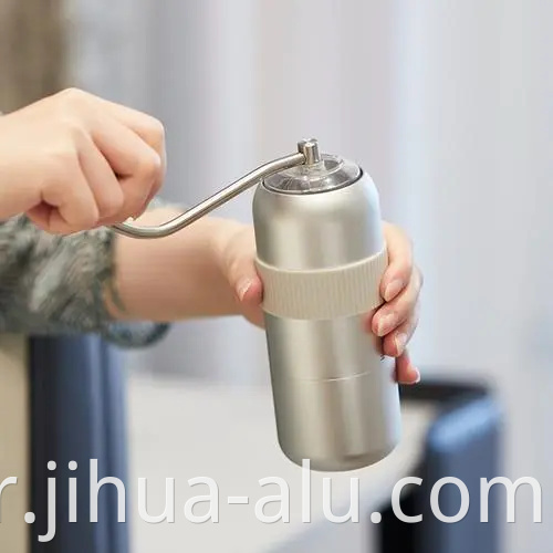 Household Aluminum Kitchen Accessory Aluminium Coffee Grinder